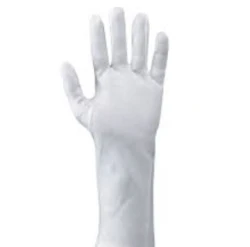 Rękawice robocze bawełniane 35 cm białe 24 szt.