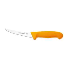 Nóż trybownik Giesser 2505 13 - 13 cm wygięty półelastyczny żółty