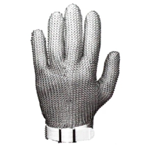 Rękawica metalowa Niroflex Easyfit z paskiem krótka rozm. XXS, XS, S, M, L, XL
