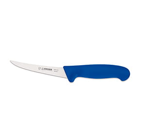 Nóż trybownik Giesser 2505 15 - 15 cm wygięty półelastyczny niebieski