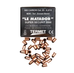 Naboje do aparatu ubojowego Matador 6,8mm czarne 500 szt.