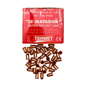 Naboje do aparatu ubojowego Matador 6,8mm czerwone 500 szt.