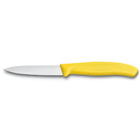 Nóż do warzyw i owoców Victorinox 6.7606.L118 - 8 cm prosty żółty