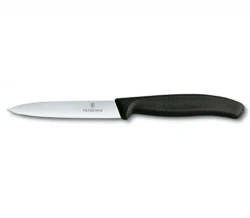 Nóż do warzyw i owoców Victorinox 6.7703.10 cm prosty czarny