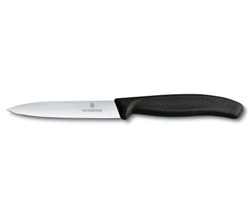 Nóż do warzyw i owoców Victorinox 6.7703.10 cm prosty czarny