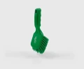 Szczotka z krótką rączką Salmon Hillbrush D5 miękka 254 mm zielona