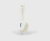 Szczotka z krótką rączką Salmon Hillbrush D4 twarda 254 mm biała