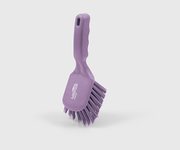 D4V-315.jpgSzczotka z krótką rączką Salmon Hillbrush D4 twarda 254 mm fioletowa