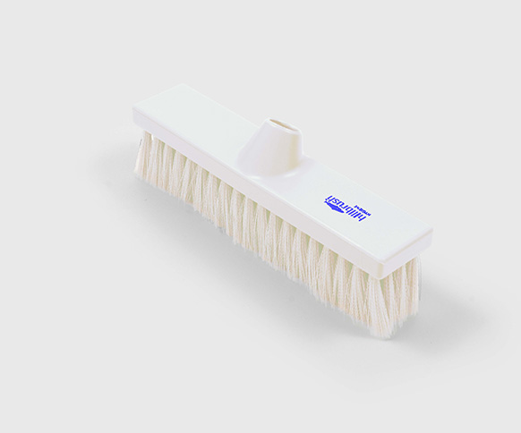 B1731W-315 - Miotła do zamiatania Salmon Hillbrush miękka 280 mm biała