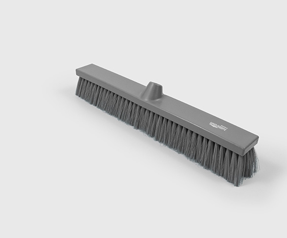 Miotła do zamiatania Salmon Hillbrush B1657GRY o długości 500 mm, ze średniej twardości włosiem, w kolorze szarym
