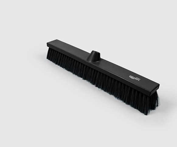 Miotła do zamiatania Salmon Hillbrush B1657BLK o długości 500 mm, ze średniej twardości włosiem, w kolorze czarnym
