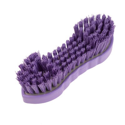 Szczotka ręczna Salmon Hillbrush ST5VRES z podwójny miękko-twardym włosiem, o długości 210 mm, uszczelniona żywicą, w kolorze fioletowym