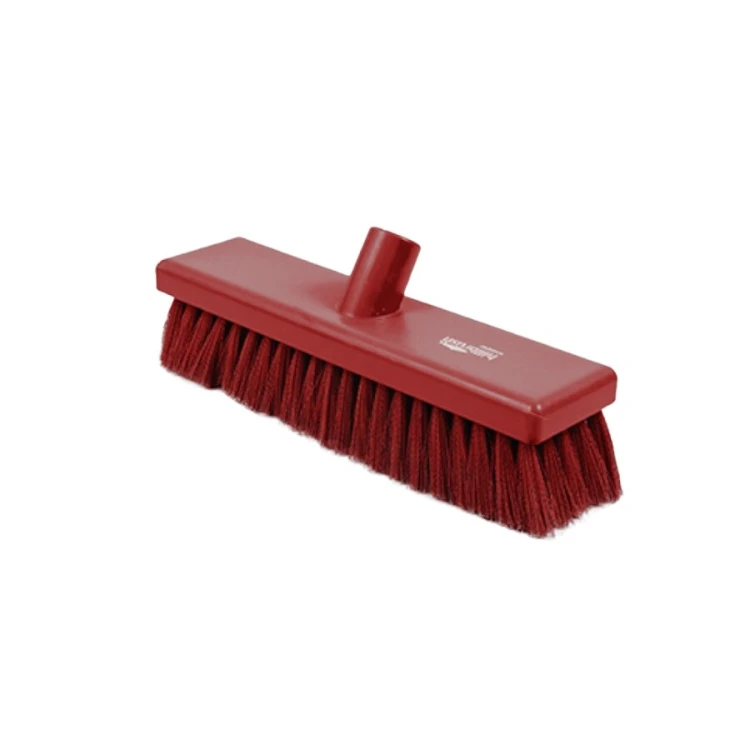 Miotła do zamiatania Salmon Hillbrush B849GB z miękkim włosiem, o długości 305 mm, w kolorze czerwonym