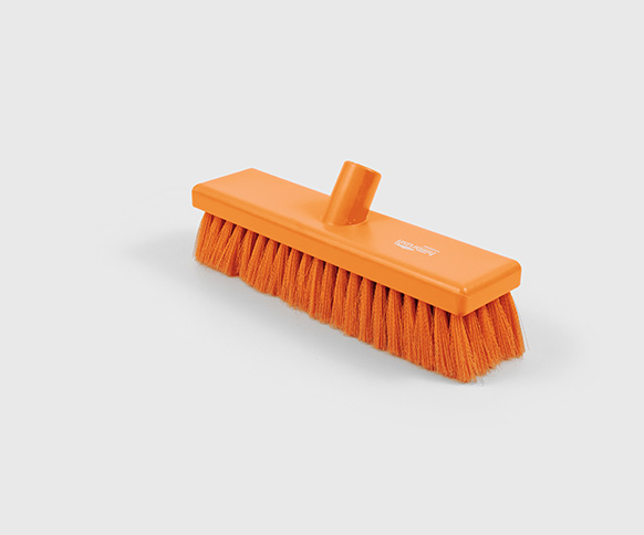 Miotła do zamiatania Salmon Hillbrush B849TB z miękkim włosiem, o długości 305 mm, w kolorze pomarańczowym