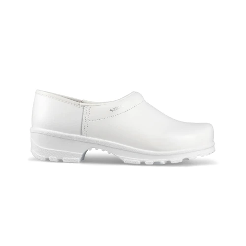 Buty robocze SIKA 8005 pełne białe bok strona zewnętrzna