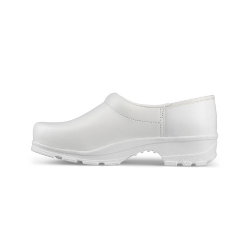 Buty robocze SIKA 8005 pełne białe bok strona wewnętrzna