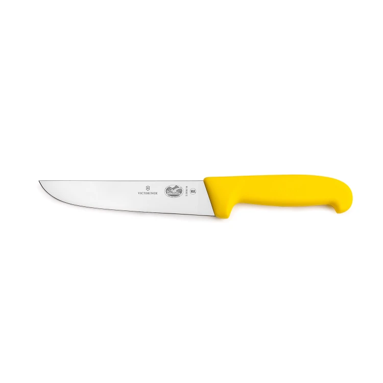 Nóż rzeźniczy Victorinox 5.5208.18 żółty 18 cm