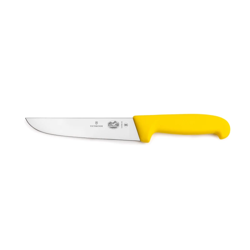 Nóż rzeźniczy Victorinox 5.5208.18 żółty 18 cm