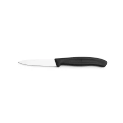 Nóż do obierana warzyw i owoców Victorinox 6.7603 - 8 cm prosty czarny 