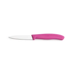 Nóż do obierana warzyw i owoców Victorinox 6.7606.L115 - 8 cm prosty różowy