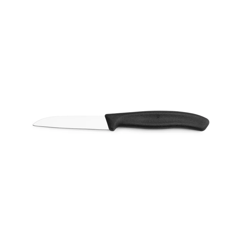 Nóż do warzyw i owoców Victorinox 6.7403 - 8 cm prosty czarny 