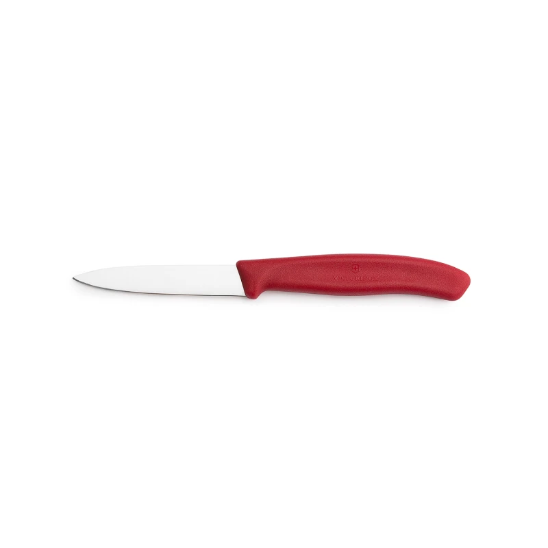 Nóż do warzyw i owoców Victorinox  6.7601 - 8 cm prosty  czerwony