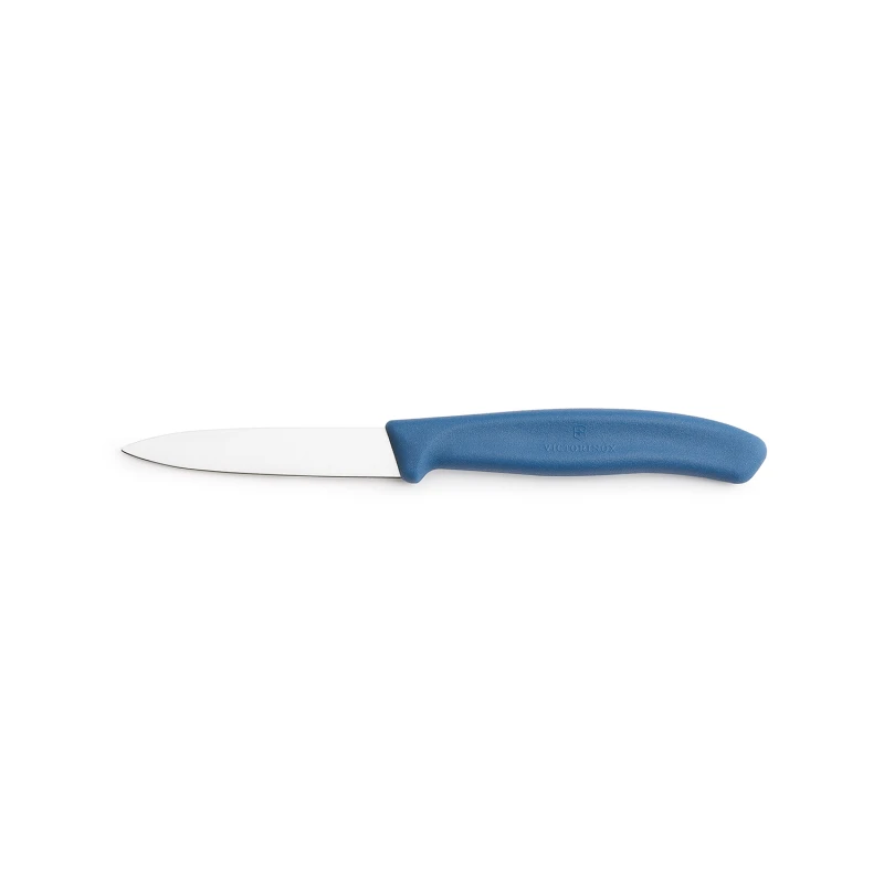 Nóż do warzyw i owoców Victorinox  6.7602.C1 - 8 cm prosty niebieski