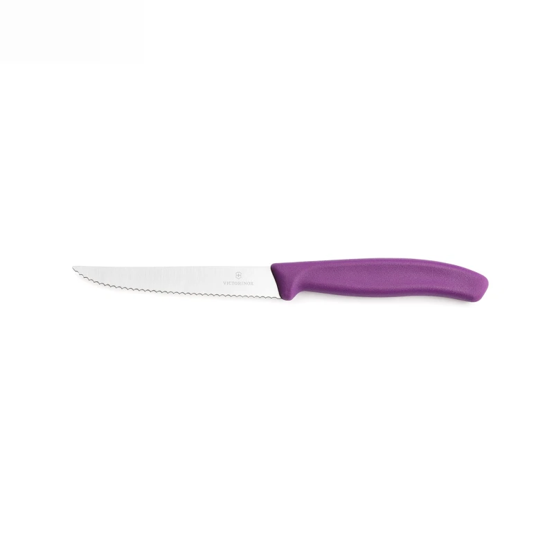 Nóż do steków Victorinox 6.7235.C1 fioletowy 11 cm