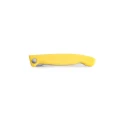 Nóż do warzyw składany Victorinox 6.7838.FC1 - 11 cm z ząbkami żółty złożony