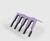 Wieszak ścienny Salmon Hillbrush WLBR1V 206 mm