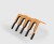 Wieszak ścienny Salmon Hillbrush WLBR1T 206 mm