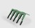 Wieszak ścienny Salmon Hillbrush WLBR1G 206 mm