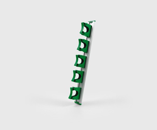 Wieszak z szyną Salmon Hillbrush HD6G 515 mm