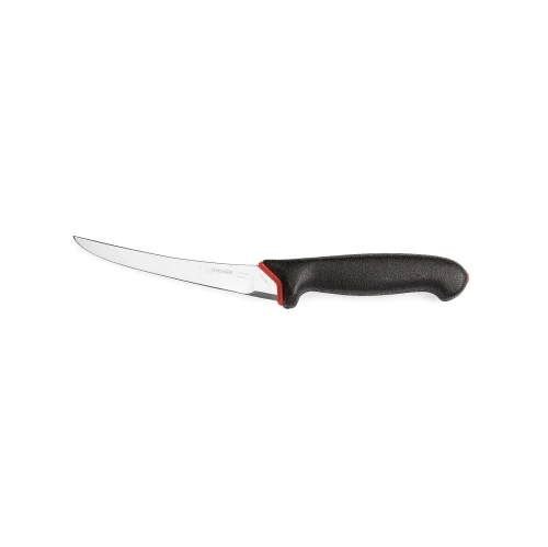 Nóż trybownik Giesser 12250 15 - 15 cm wygięty półelastyczny czarny