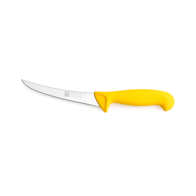 Nóż trybownik Sico 204.2332.15 - 15 cm wygięty półelastyczny żółty
