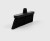 Miotła Salmon Hillbrush B1852BLK 252mm średniej twardości włosie czarna