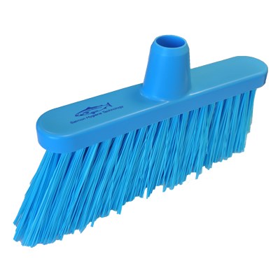 Miotła Salmon Hillbrush B1906BRES 300 mm średniej twardości włosie niebieska