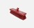 Miotła Salmon Hillbrush B993RBRES 305 mm twarde włosie uszczelnione żywicą czerwona