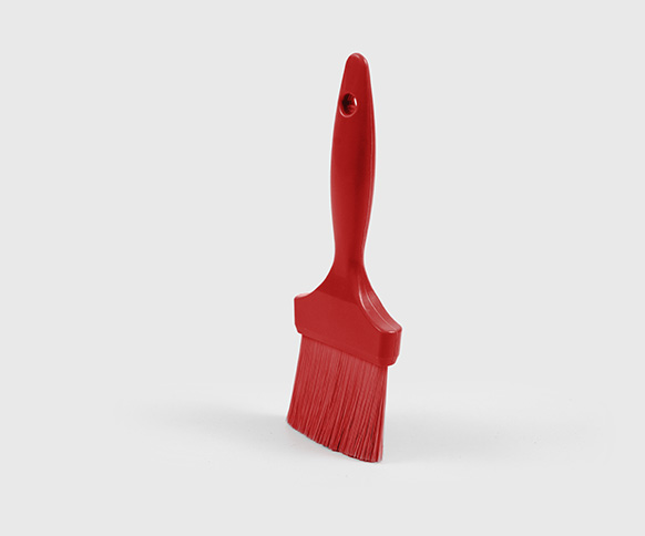 Pędzel cukierniczy Salmon Hillbrush GL31R 220 mm miękkie włosie czerwony