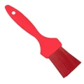 Pędzel cukierniczy Salmon Hillbrush GL11R 210 mm miękkie włosie czerwony