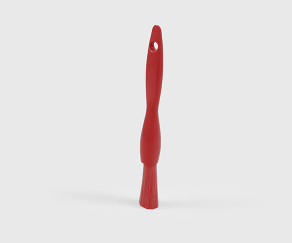 Pędzel cukierniczy Salmon Hillbrush PA2R 210 mm miękkie włosie czerwony