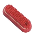 Szczotka do paznokci Salmon Hillbrush NA4RRES 122 mm twarde włosie czerwona