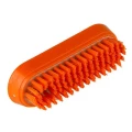 Szczotka do paznokci Salmon Hillbrush NA4TRES 122 mm twarde włosie pomarańczowa