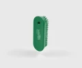 Szczotka do paznokci Salmon Hillbrush NA4G 122 mm twarde włosie zielona