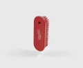 Szczotka do paznokci Salmon Hillbrush NA4R 122 mm twarde włosie czerwona