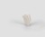 Szczotka ręczna z uchwytem Salmon Hillbrush ST15W 122 mm twarde włosie biała