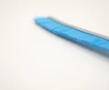 Szczotka wąska Salmon Hillbrush B1538 246 mm średniej twardości włosie niebieska