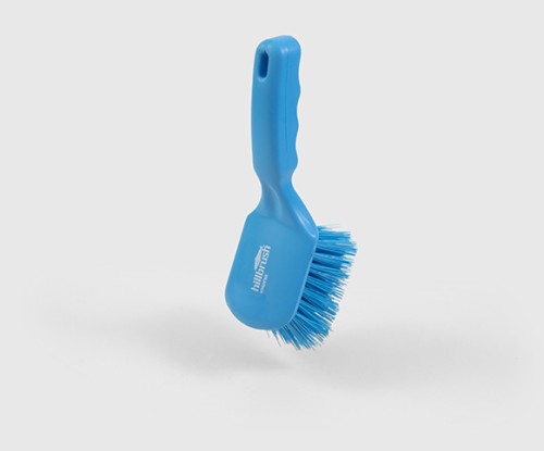 Szczotka z raczką Salmon Hillbrush D4BRES 254 mm twarde włosie niebieska