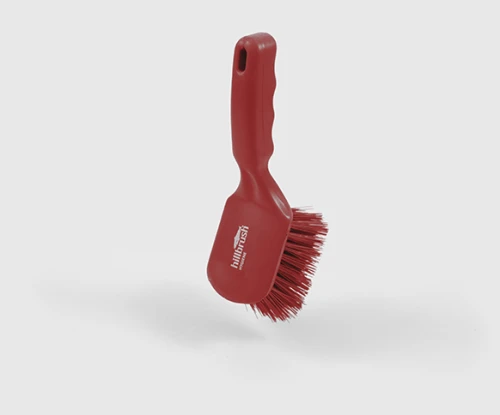 Szczotka z raczką Salmon Hillbrush D4RRES 254 mm twarde włosie czerwona