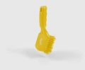 Szczotka z raczką Salmon Hillbrush D4YRES 254 mm twarde włosie żółta